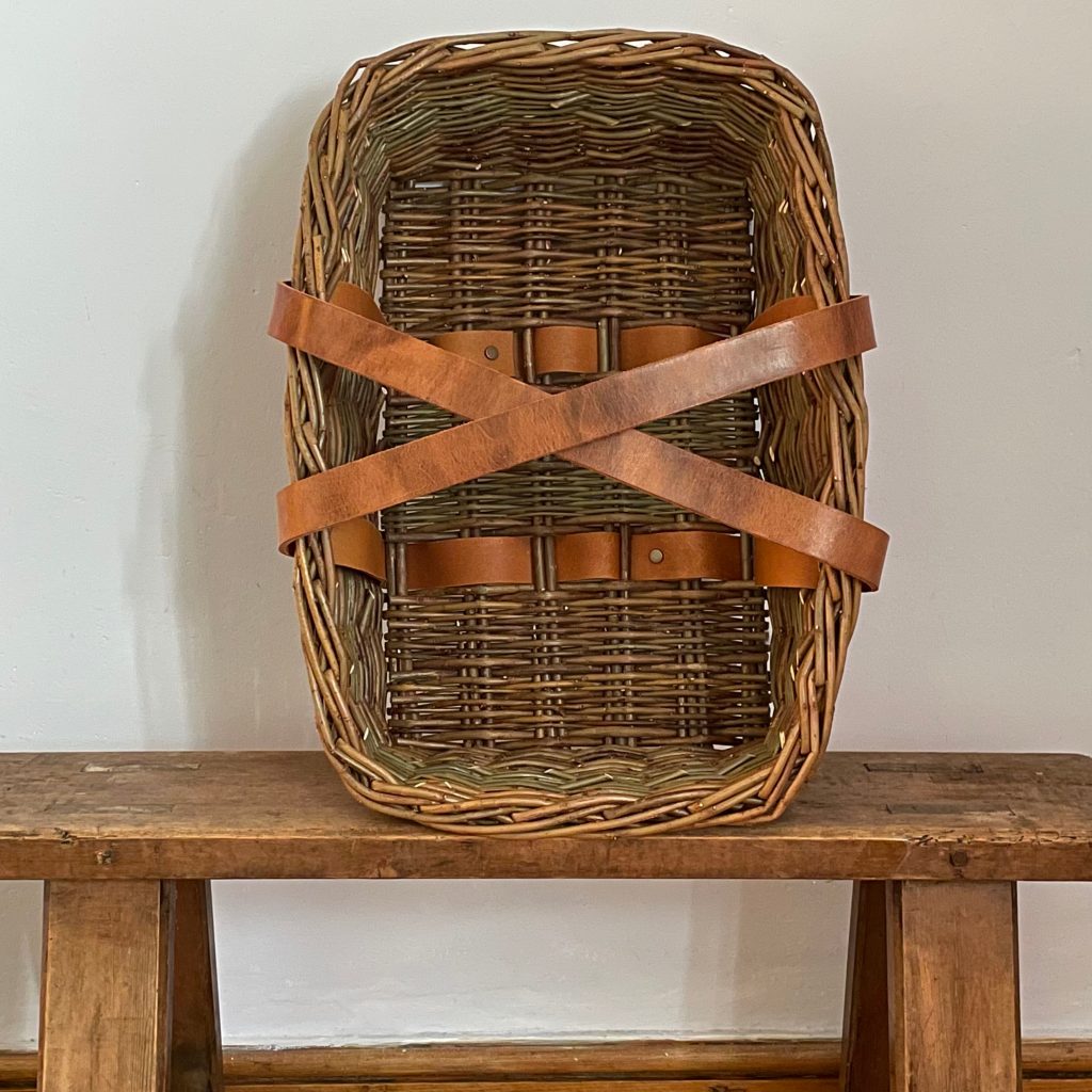 English Willow Garden Basket Strap