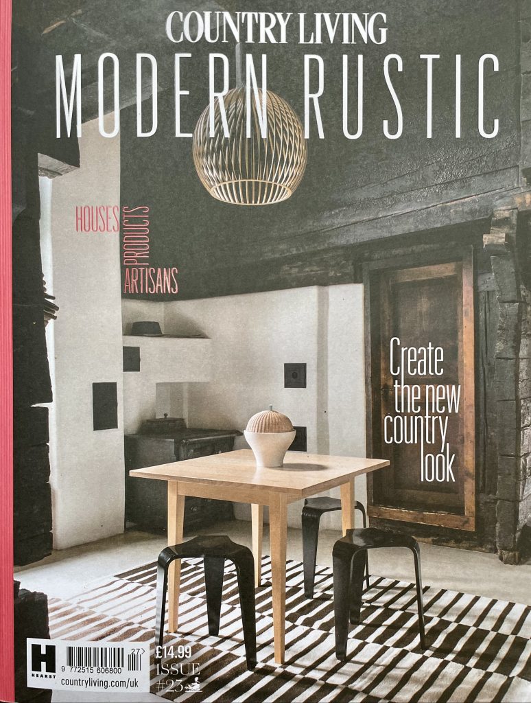 Featured in Modern Rustic Country Living Magazine - Sarah Le Breton